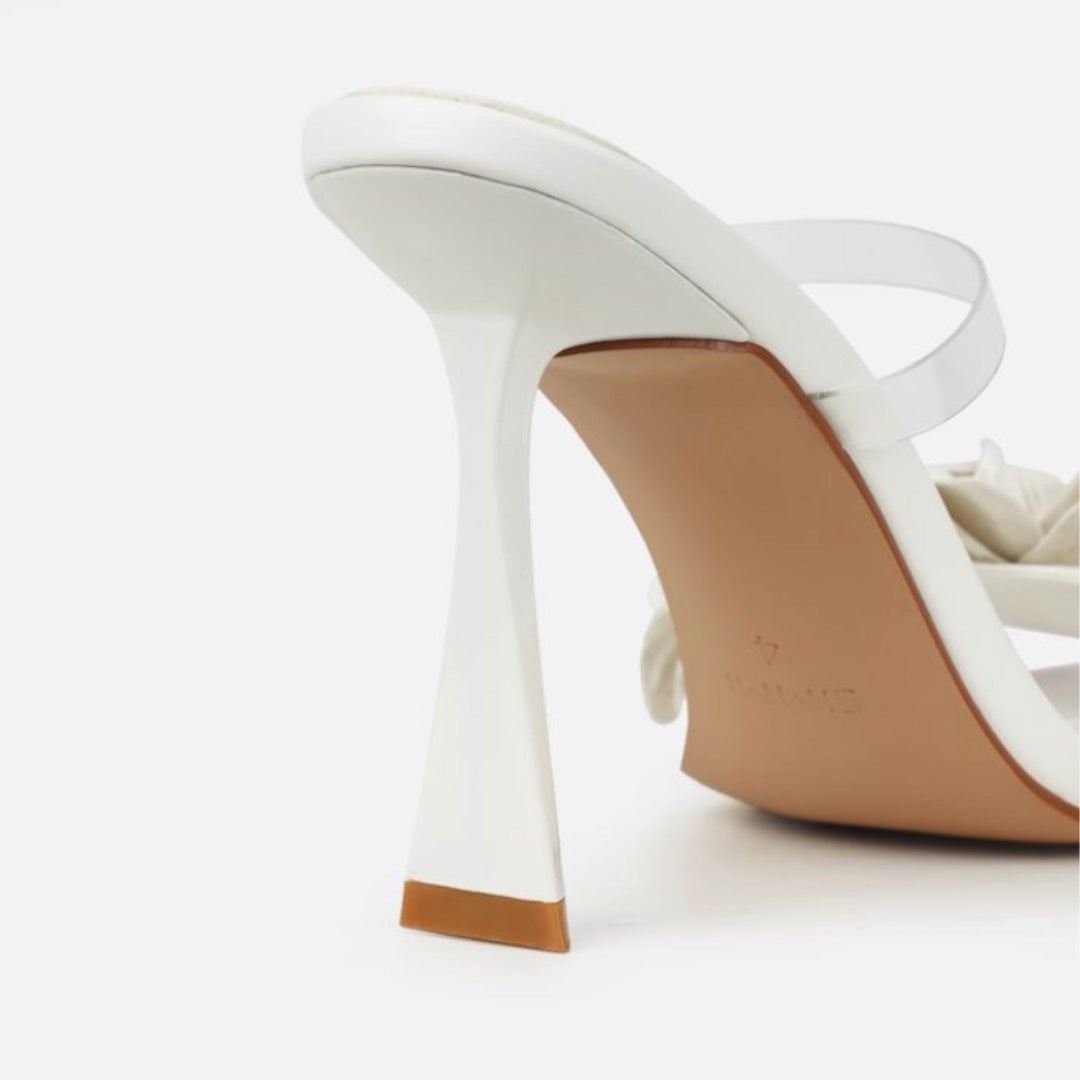 SANDÁLIA MULE LAYLA BRANCA