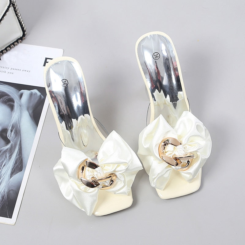 SANDÁLIA MULE EMMA BEGE