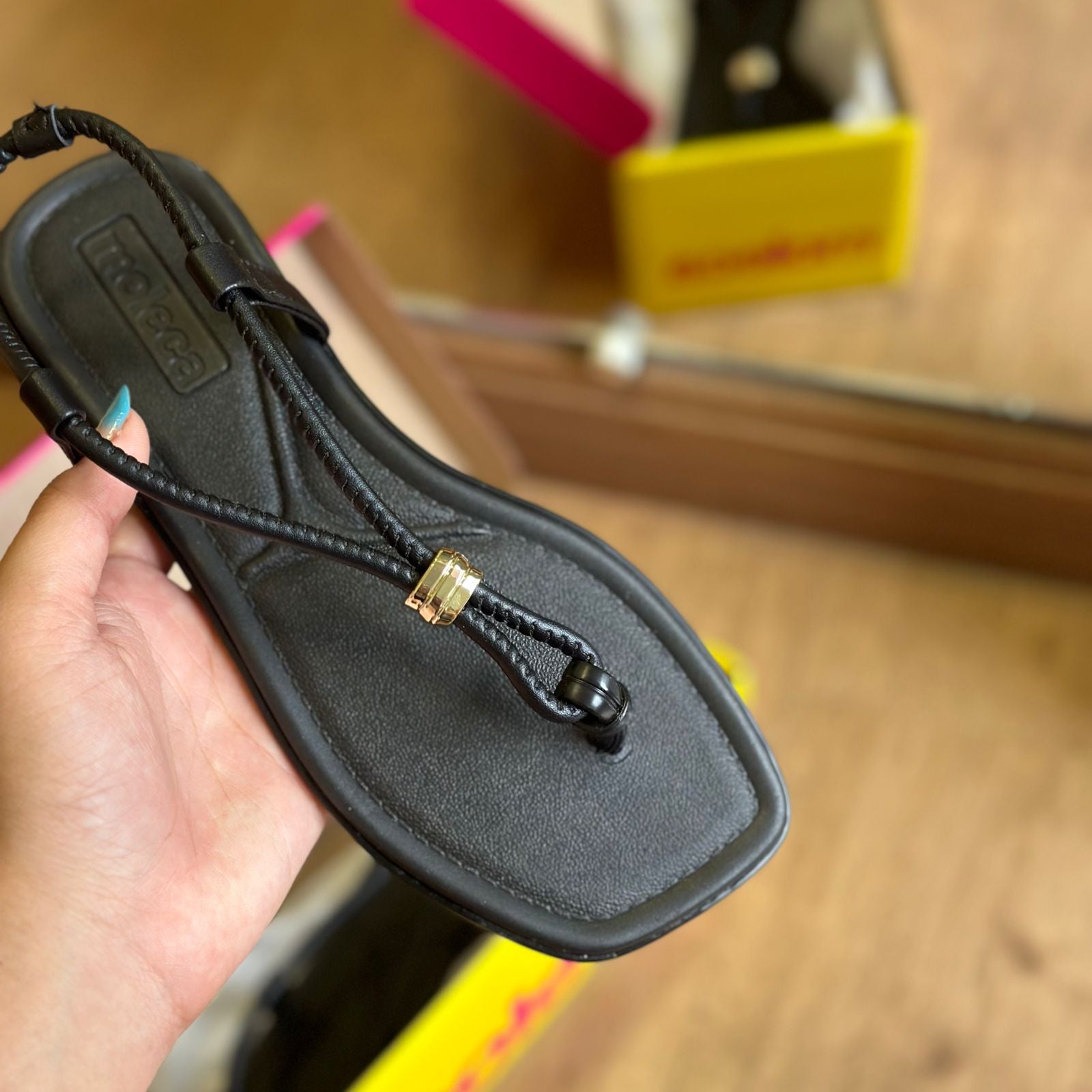 PROMOÇÃO RELÂMPAGO Sandália Rasteira Moleca - SOMENTE HOJE!