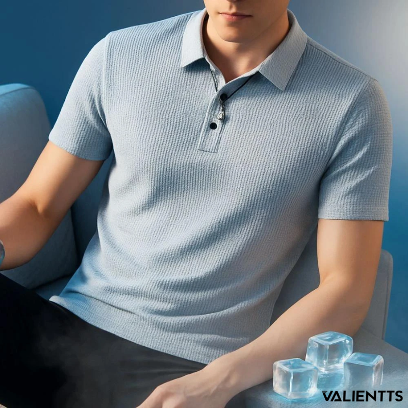 [Leve 5, Pague Só 3] Camisa Polo Norellio em Malha de Seda Gelo e Viscose Tecnológica