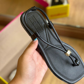 PROMOÇÃO RELÂMPAGO Sandália Rasteira Moleca - SOMENTE HOJE!