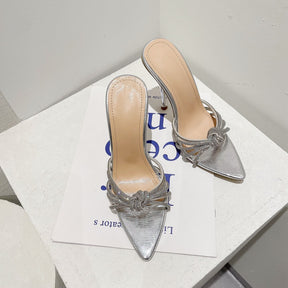 SANDÁLIA MULE KAIRA PRATA