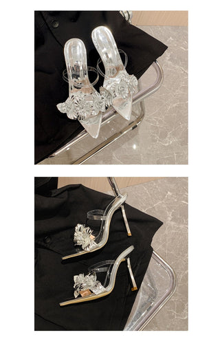 SANDÁLIA MULE LAYLA PRATA