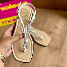 PROMOÇÃO RELÂMPAGO Sandália Rasteira Moleca - SOMENTE HOJE!