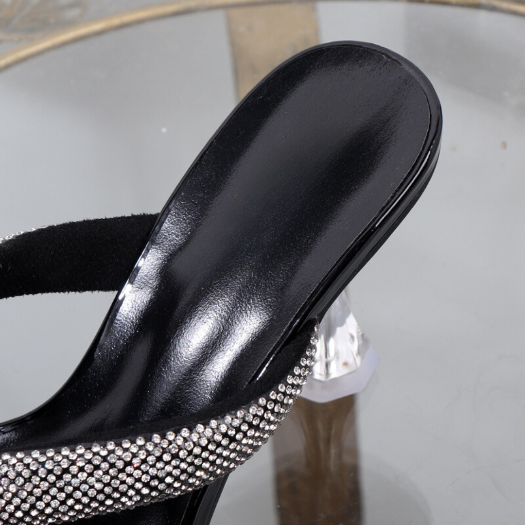 SANDÁLIA MULE FRANCESA PRETO