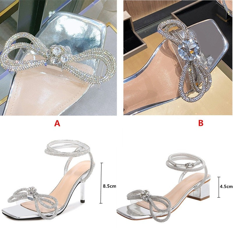 SANDÁLIA MILÃO PRATA SALTO FINO BAIXO