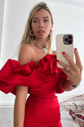 VESTIDO CECÍLIA VERMELHO