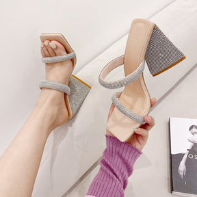 SANDÁLIA MULE STAR BEGE