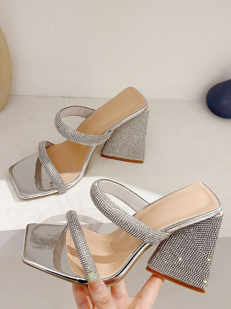 SANDÁLIA MULE STAR PRATA