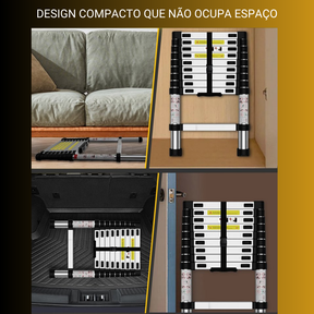 Escada de Alumínio Extensível 4,10 Metros - Stalker - Preço de Fábrica