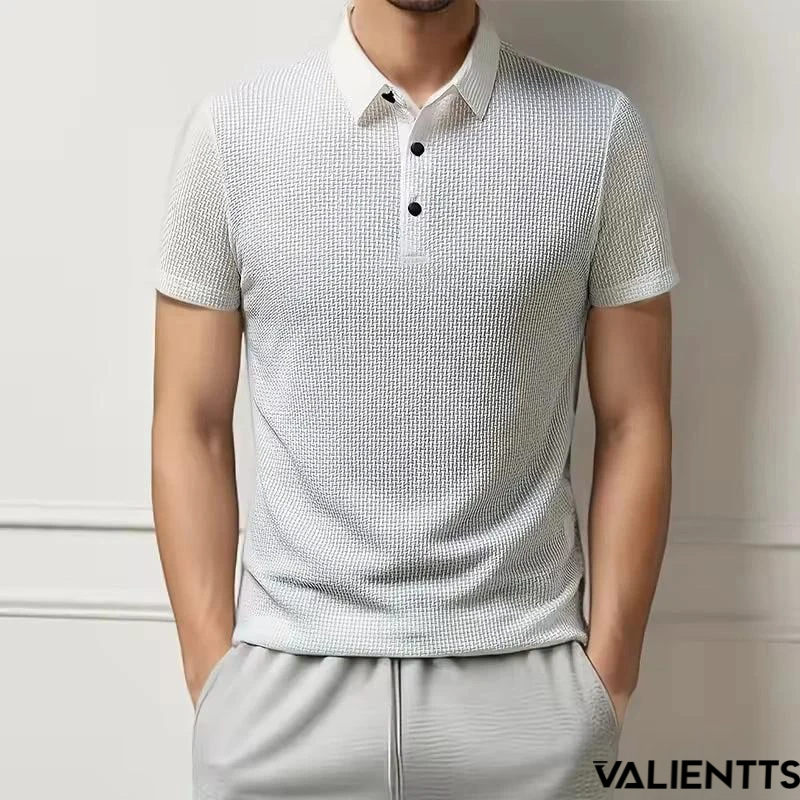 [Leve 5, Pague Só 3] Camisa Polo Norellio em Malha de Seda Gelo e Viscose Tecnológica