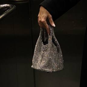 BOLSA CRISTAL PRATA