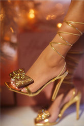 SANDÁLIA METIS DOURADA