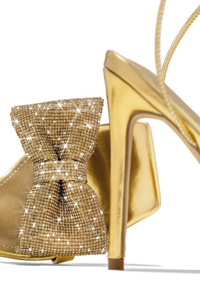 SANDÁLIA METIS DOURADA