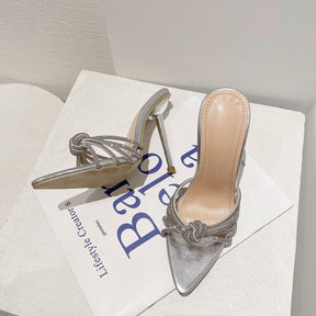 SANDÁLIA MULE KAIRA PRATA