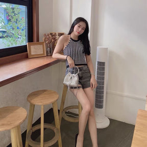 BOLSA SAFIRA PRATA 19CM