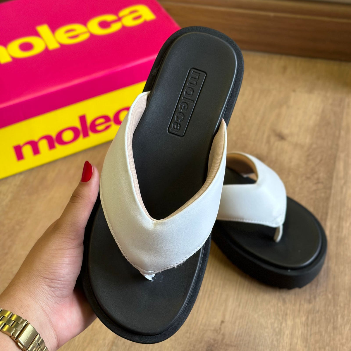 [COMPRE 1 LEVE 2]- SANDALIA PAPETE MOLECA