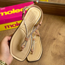 PROMOÇÃO RELÂMPAGO Sandália Rasteira Moleca - SOMENTE HOJE!