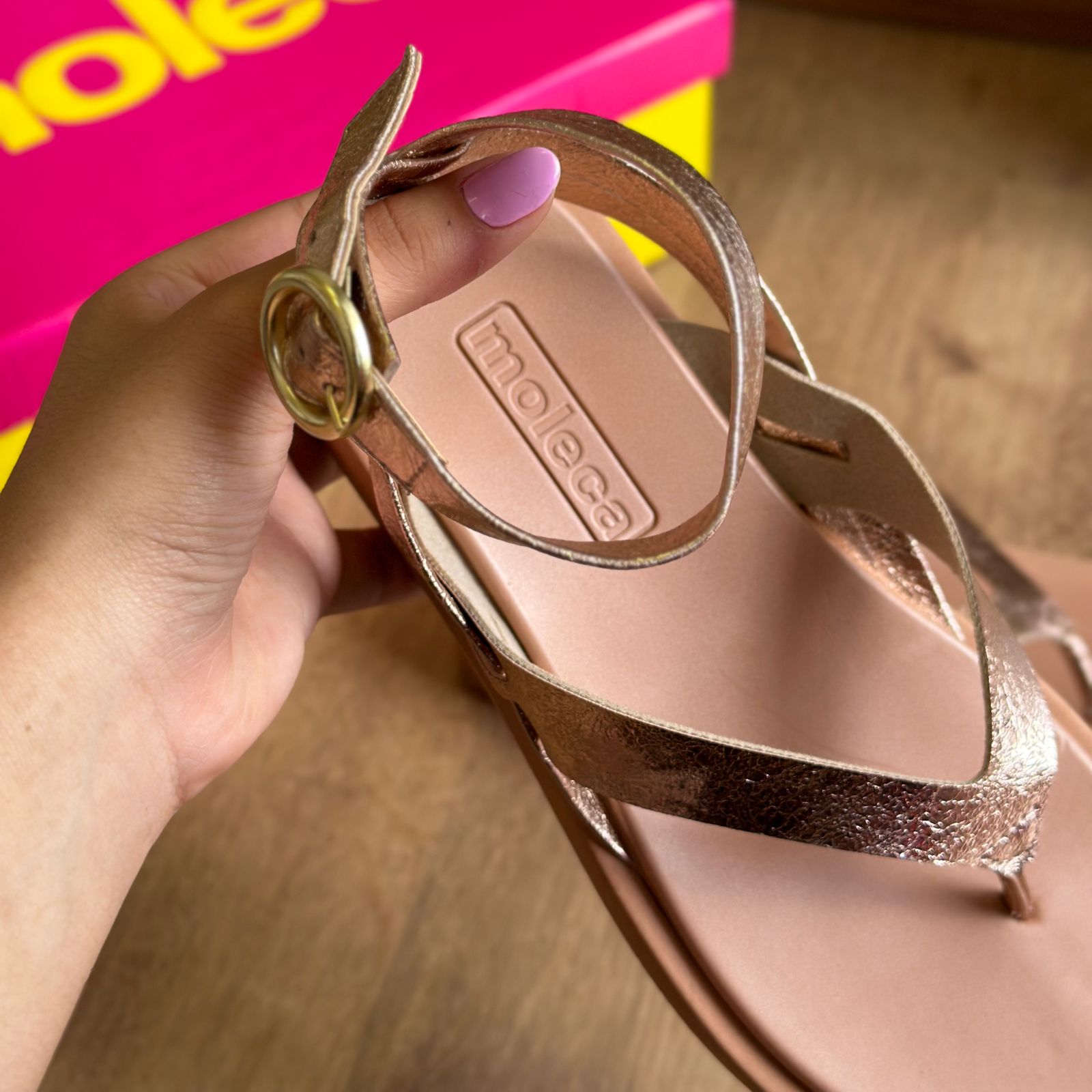 PROMOÇÃO RELÂMPAGO Sandália Moleca  - SOMENTE HOJE!