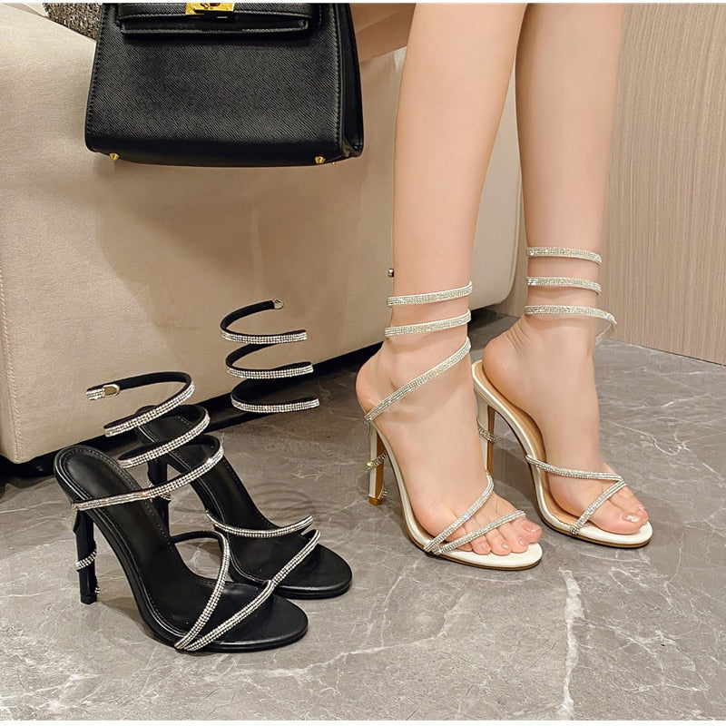 SANDÁLIA CIRCE PRETA