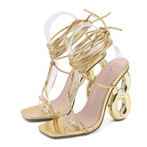 SANDÁLIA AZIZA DOURADA