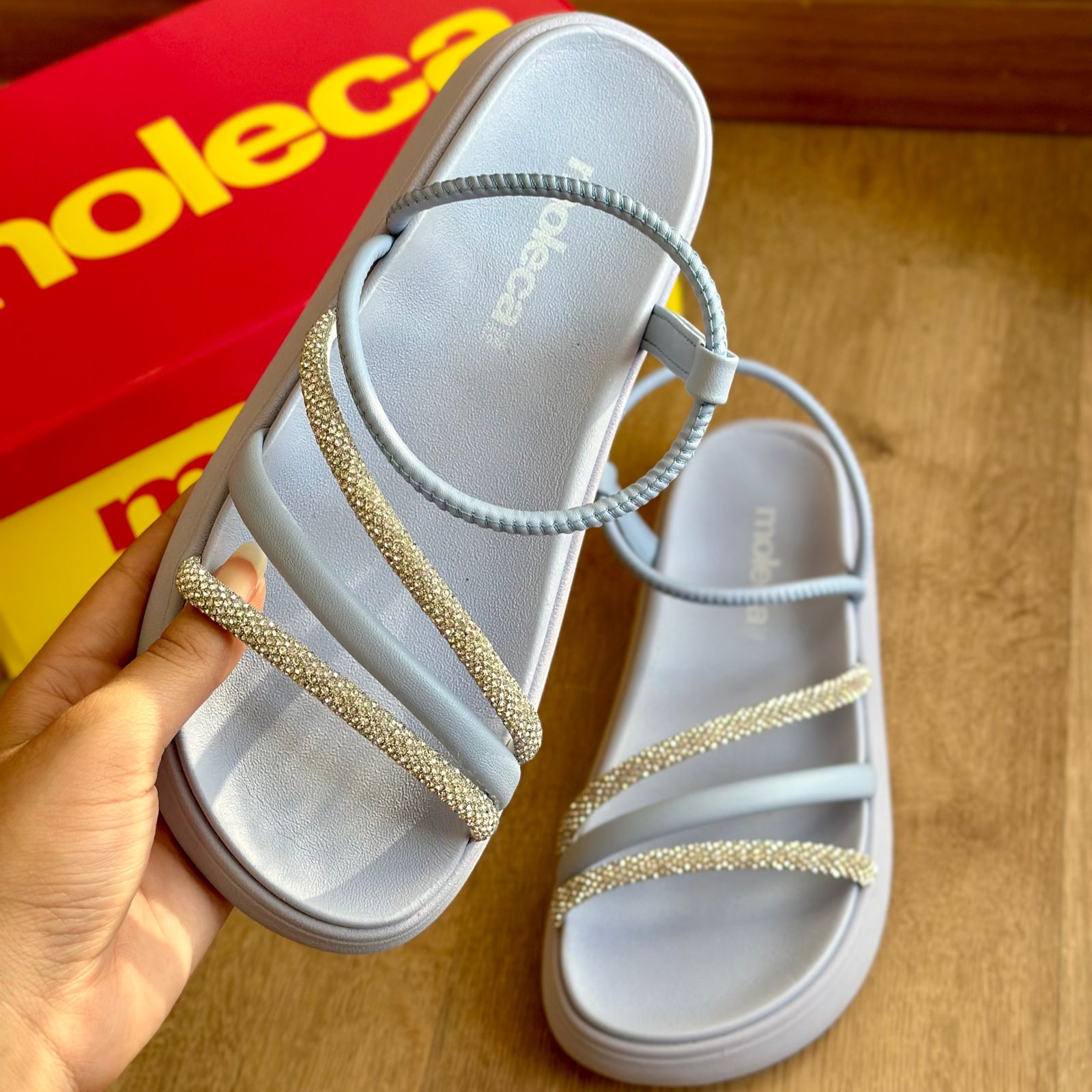 PROMOÇÃO RELÂMPAGO Sandália Moleca - SOMENTE HOJE!