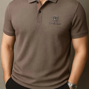 [Leve 5, Pague Só 3] Kit de Camisas Polo Masculinas Valder Premium em Seda Mulberry, Poliéster e Elastano
