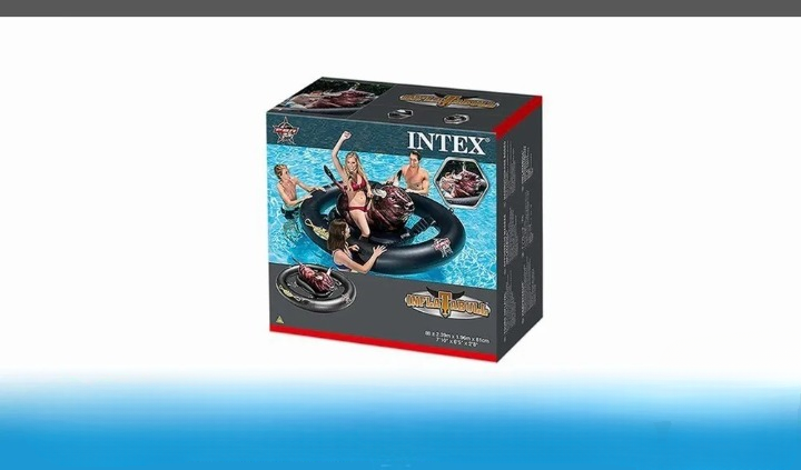 Touro Inflável Gigante - Desafio Aquático na Piscina Diversão da Familia