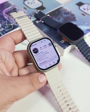 Smartwatch 4G LITE | Aprova d'água - 7 Pulseiras + Fone - NFC