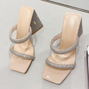 SANDÁLIA MULE STAR BEGE