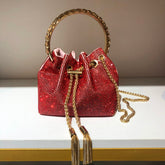 BOLSA SAFIRA VERMELHA 15CM