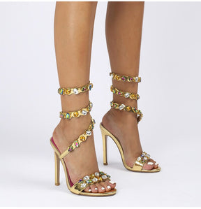 SANDÁLIA JASMINY DOURADA