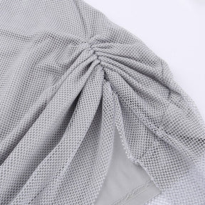 VESTIDO SHENI COM PLUMAS