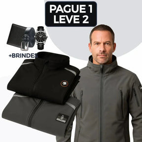 [Pague 1 Leve 2] Jaqueta Tática Militar Vanguard em Tecido RipStop e Poliéster +BRINDES: Relógio Tático, Cinto Tático e Carteira