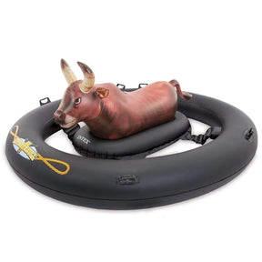 Touro Inflável Gigante - Desafio Aquático na Piscina Diversão da Familia