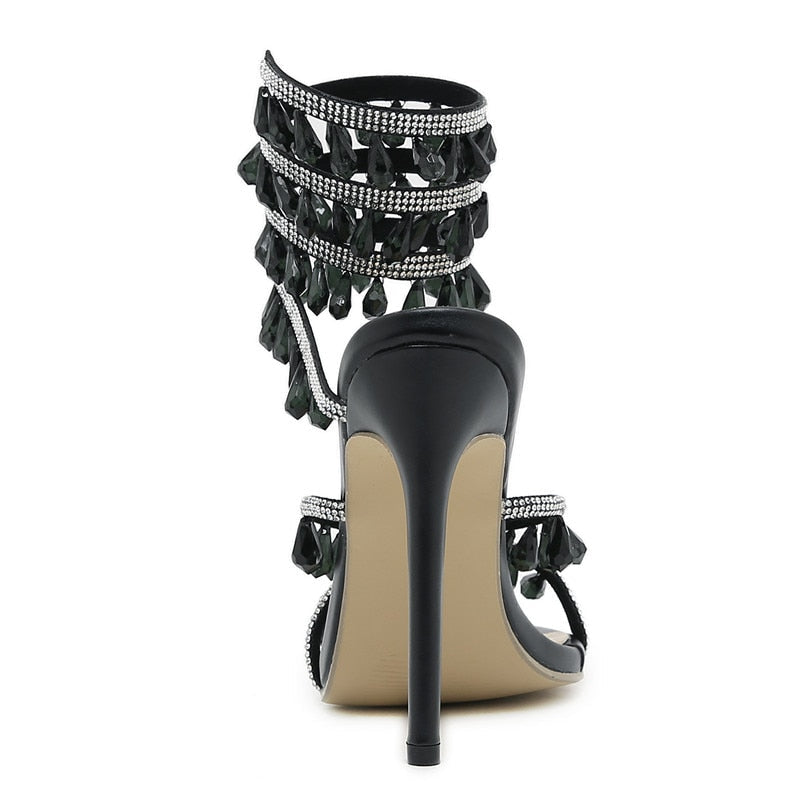 SANDÁLIA ESMERALDA PRETA