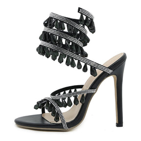 SANDÁLIA ESMERALDA PRETA