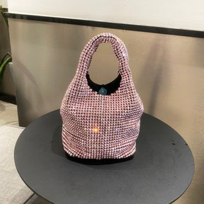 BOLSA CRISTAL ROSA