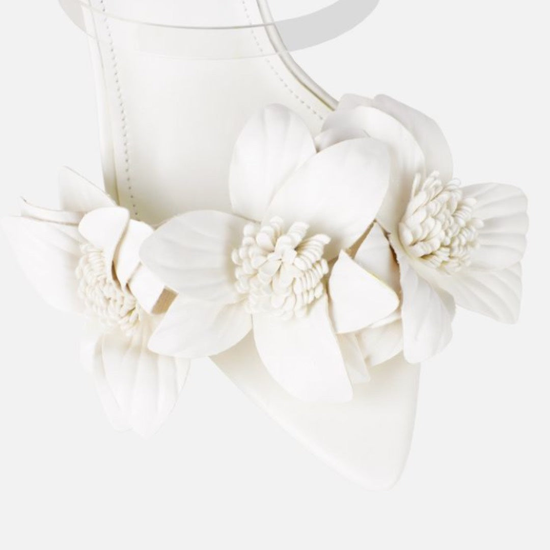 SANDÁLIA MULE LAYLA BRANCA