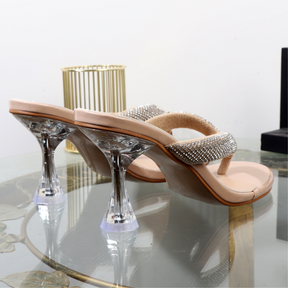 SANDÁLIA MULE FRANCESA BEGE