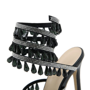 SANDÁLIA ESMERALDA PRETA