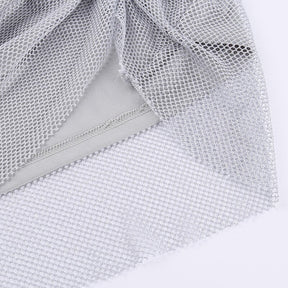 VESTIDO SHENI COM PLUMAS