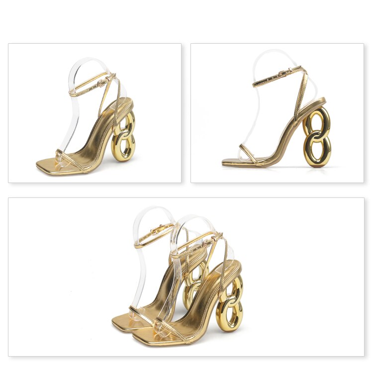 SANDÁLIA SOFFI DOURADA