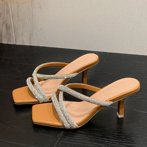 SANDÁLIA MULE SOPHIA MARROM