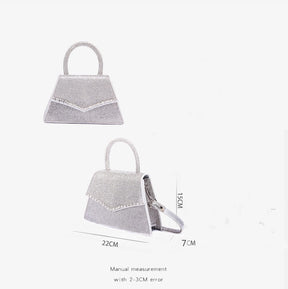 BOLSA MARINA LUXY PRATA