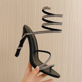 SANDÁLIA CIRCE PRETA