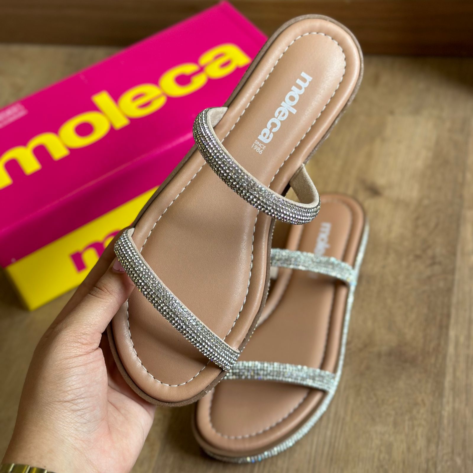 PROMOÇÃO RELÂMPAGO Sandália Moleca - SOMENTE HOJE!