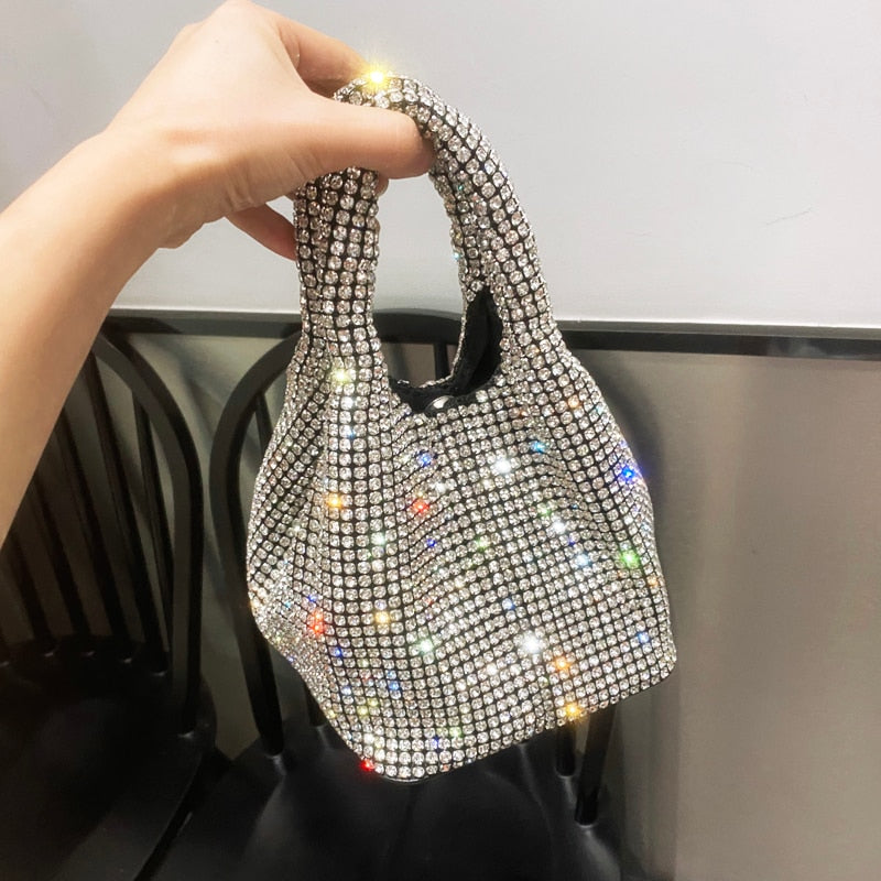 BOLSA CRISTAL PRATA