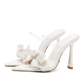 SANDÁLIA MULE LAYLA BRANCA