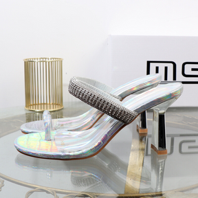 SANDÁLIA MULE BRIZO PRATA